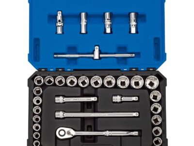 1/2" Doppenset INCH + metrisch, 41dlg