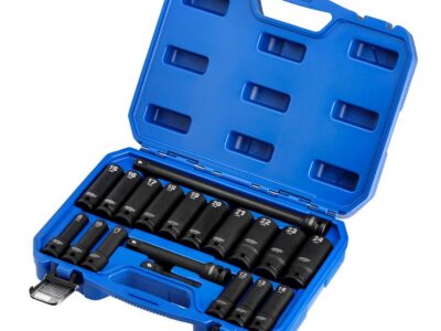 1/2" Krachtdoppenset lang, 19dlg