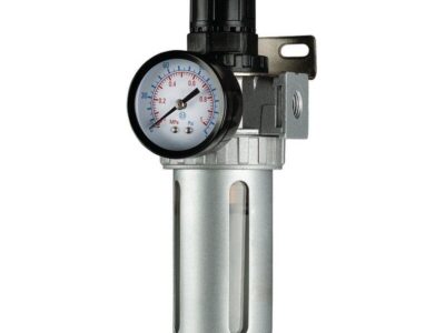1/4'' Waterafscheider, drukregelaar (incl manometer)