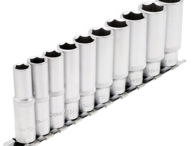 3/8" Doppenrail lang, 10dlg