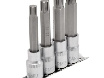 3/8" Doppenrail ribe, 4dlg