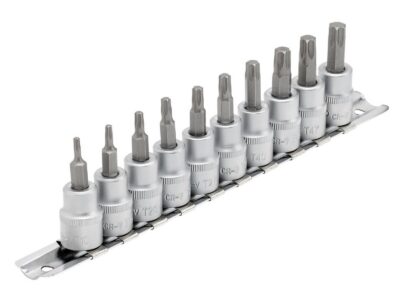 3/8" Doppenrail torx, 10dlg