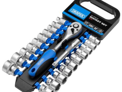 3/8” Doppenset INCH + metrisch, 22dlg
