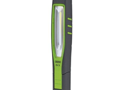 COB/SMD LED Rechargeable Inspection Lamp, 7W, 700 Lumens, Green