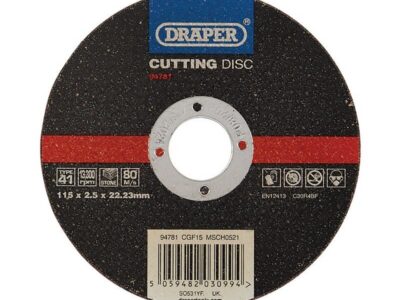 Doorslijpschijf Ø115x 2,5mm (asgat 22mm) steen
