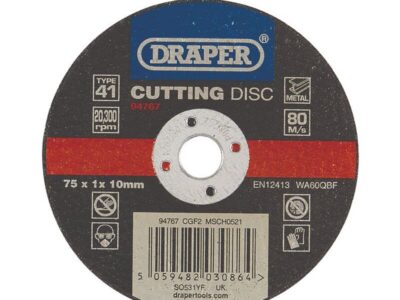 Doorslijpschijf Ø75x 1mm (asgat 10mm)