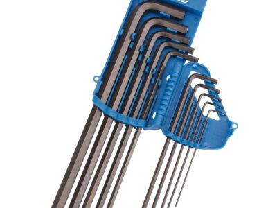 Inbussleutelset XL, bolkop, 10dlg INCH