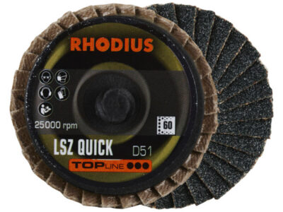 Lamellen schijf Roloc, Ø50mm, K60, 3st