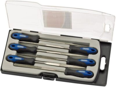 Naaldvijl set diamant, 150mm, 6dlg