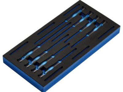 Schroevendraaierset precisie in FOAM, 8dlg