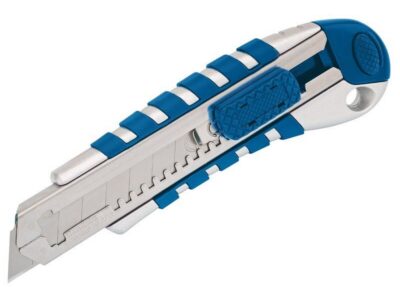 Soft Grip Retractable Knife with Seven Segment Blade, 18mm