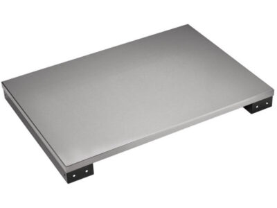 BUNKER RVS werkblad tbv werkplaatstrolley, 65cm