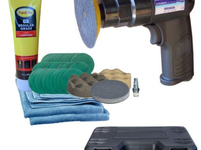 Koplamp polijst kit, in koffer