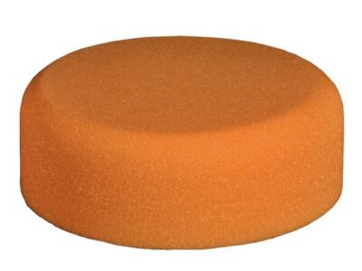 Polijstpad Ø150x50mm afgerond (oranje)