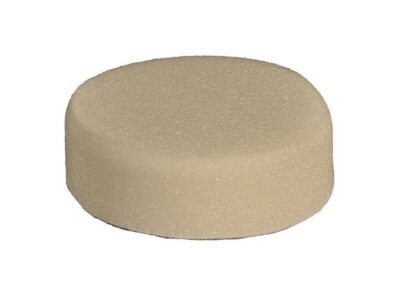 Polijstpad Ø80x25mm afgerond (wit)