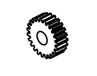 Tandwiel voor EBM.36/P-18V. 018.0046