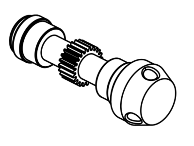 Spaakwiel bediening set voor EBM.36/P-18V. 020.0061M