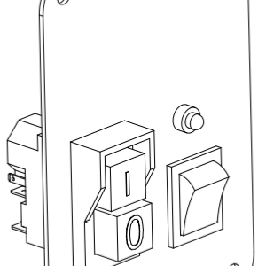 Besturingspaneel set, 220 V. 032.B060Z