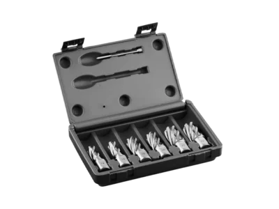 Kernboren set, HSS, DoC 30 mm, Dmin 14 mm, Dmax 22 mm. HCS.KIT